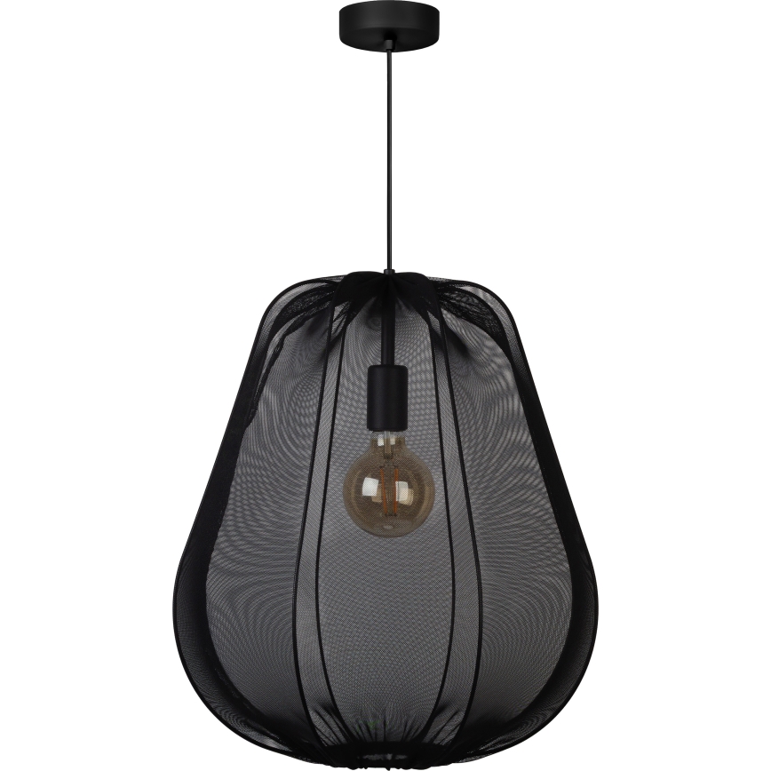 Brilagi - LED-hanglamp aan kabel ARVEN 1xE27/8W/230V Ø 37 cm zwart
