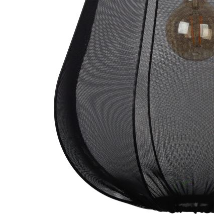 Brilagi - LED-hanglamp aan kabel ARVEN 1xE27/8W/230V Ø 37 cm zwart