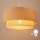 Brilagi - LED-hanglamp aan kabel BOHO BOBO 1xE27/10W/230V Ø 40 cm beige/crème met stippen