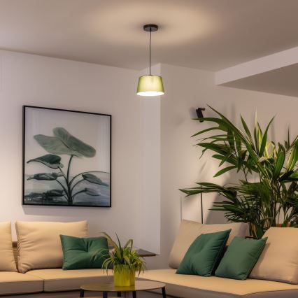 Brilagi - LED hanglamp aan kabel CERIA 1xE27/40W/230V Ø 25 cm groen