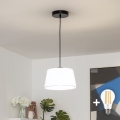 Brilagi - LED-hanglamp aan kabel CERIA 1xE27/40W/230V Ø 25 cm wit