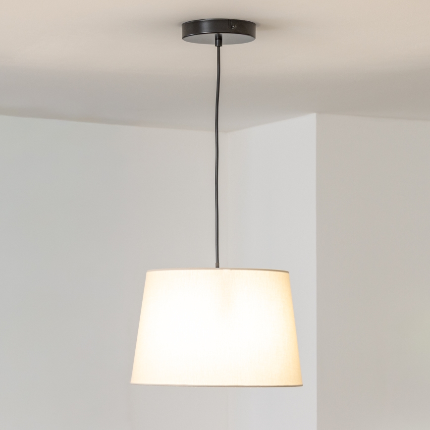 Brilagi - LED hanglamp aan kabel CERIA 1xE27/40W/230V Ø 30 cm beige