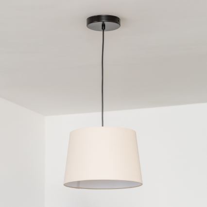 Brilagi - LED hanglamp aan kabel CERIA 1xE27/40W/230V Ø 30 cm beige