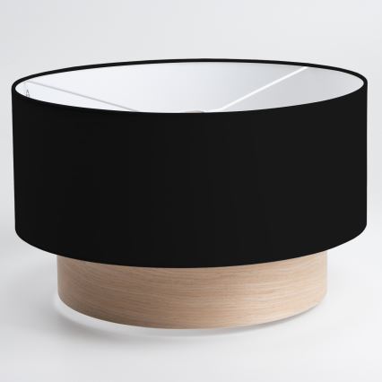 Brilagi - LED-hanglamp aan kabel CERIA 1xE27/40W/230V Ø 50 cm zwart/beige