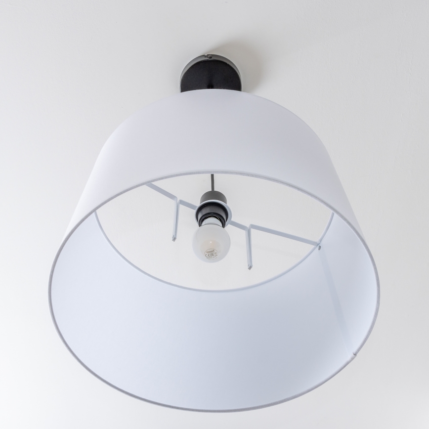 Brilagi - LED hanglamp aan kabel CERIA 1xE27/40W/230V Ø45 cm wit