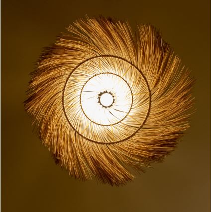 BRILAGI - LED-hanglamp aan kabel CERIA BOHO 1xE27/40W/230V Ø 70 cm rotan