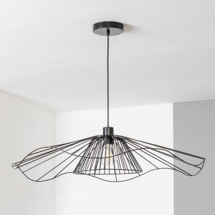 Brilagi - LED-hanglamp aan kabel CERIA WIRE 1xE27/40W/230V Ø 80 cm zwart