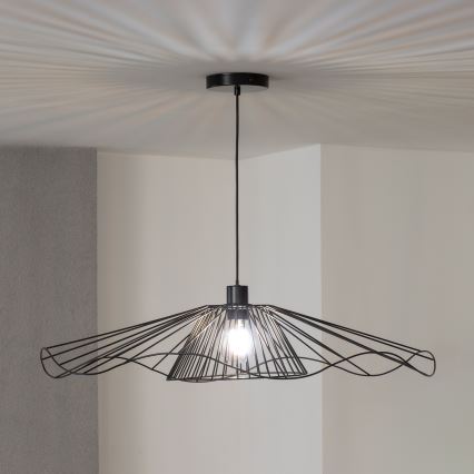 Brilagi - LED-hanglamp aan kabel CERIA WIRE 1xE27/40W/230V Ø 80 cm zwart
