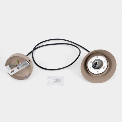 BRILAGI - LED Hanglamp aan kabel CONE SINGLE 1xGX53/15W/230V beige