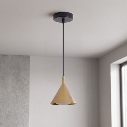 BRILAGI - LED Hanglamp aan kabel CONE SINGLE 1xGX53/15W/230V goudkleurig