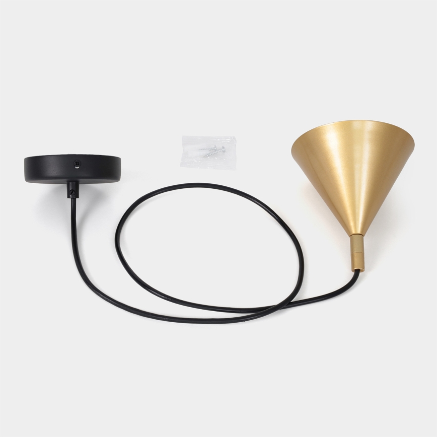 BRILAGI - LED Hanglamp aan kabel CONE SINGLE 1xGX53/15W/230V goudkleurig