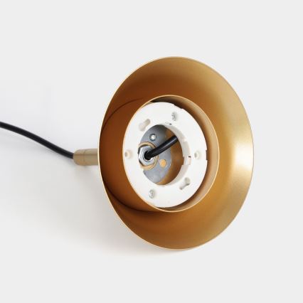 BRILAGI - LED Hanglamp aan kabel CONE SINGLE 1xGX53/15W/230V goudkleurig