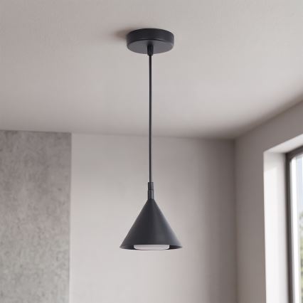 BRILAGI - LED Hanglamp aan kabel CONE SINGLE 1xGX53/15W/230V zwart