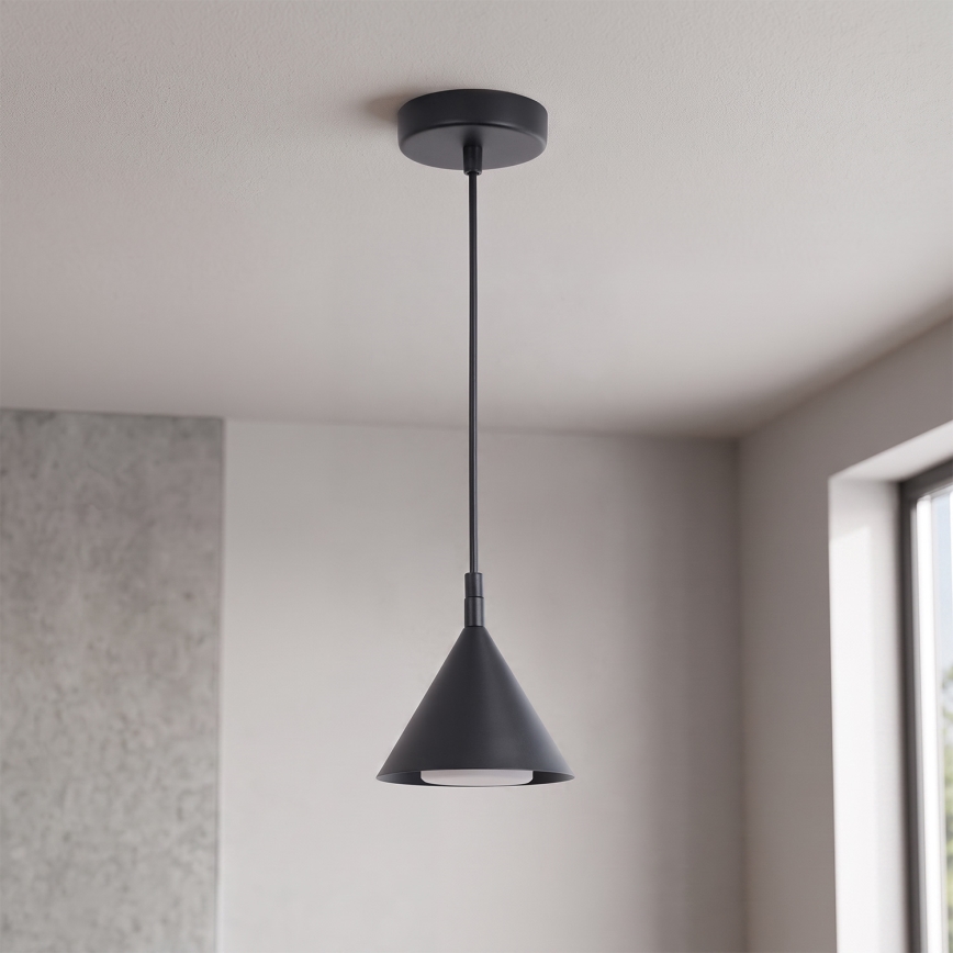 BRILAGI - LED Hanglamp aan kabel CONE SINGLE 1xGX53/15W/230V zwart