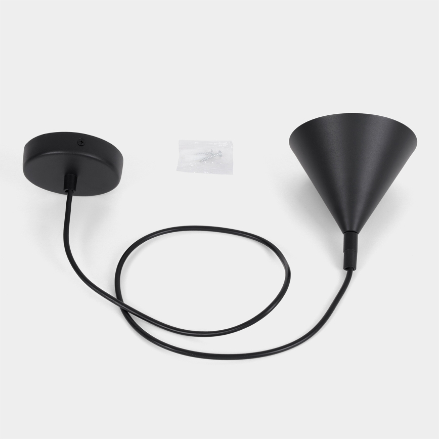 BRILAGI - LED Hanglamp aan kabel CONE SINGLE 1xGX53/15W/230V zwart