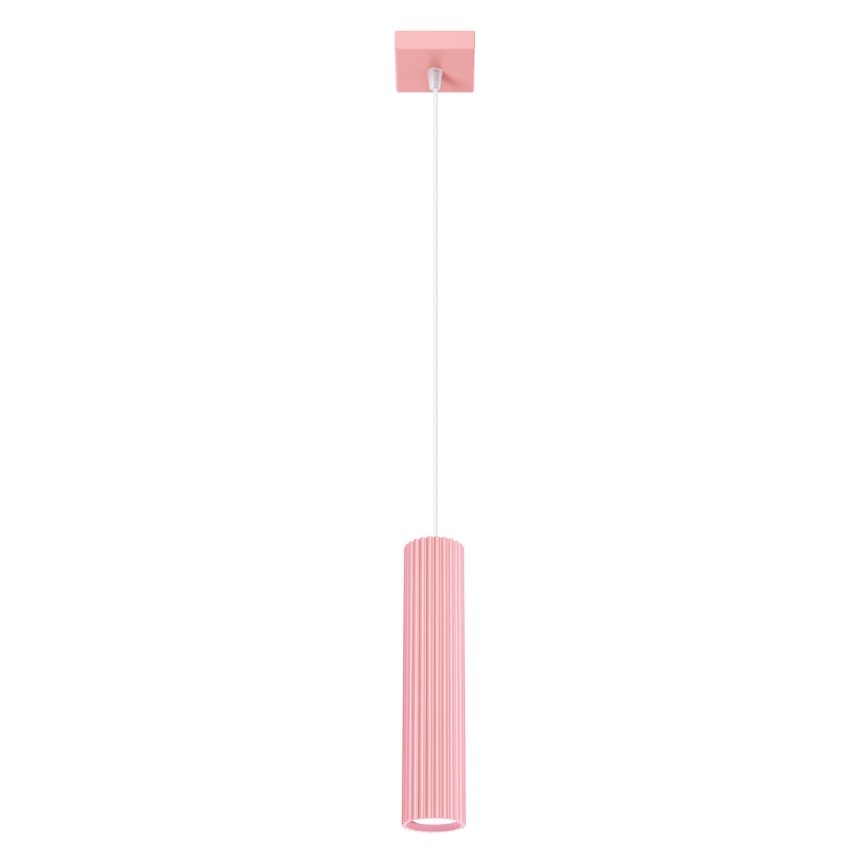 Brilagi - LED-hanglamp aan kabel CRESTO 1xGU10/10W/230V roze