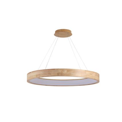 Brilagi - LED-hanglamp aan kabel FALCON WOOD LED/60W/230V 3000/4000/6000K Ø 80 cm hout