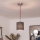 Brilagi - LED-hanglamp aan kabel NUBILA 1xE27/60W/230V Ø 14 cm rood/antraciet