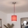 Brilagi - LED-hanglamp aan kabel NUBILA 1xE27/60W/230V Ø 14 cm rood