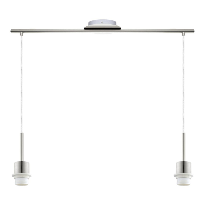 Brilagi - LED-hanglamp aan kabel NUBILA 2xE27/60W/230V antraciet