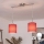 Brilagi - LED hanglamp aan kabel NUBILA 2xE27/60W/230V rood