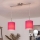 Brilagi - LED-hanglamp aan kabel NUBILA 2xE27/60W/230V roze
