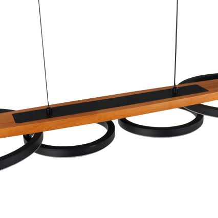 BRILAGI - LED hanglamp aan kabel PLANK LED/35W/230V 4000K 30x100 cm hout