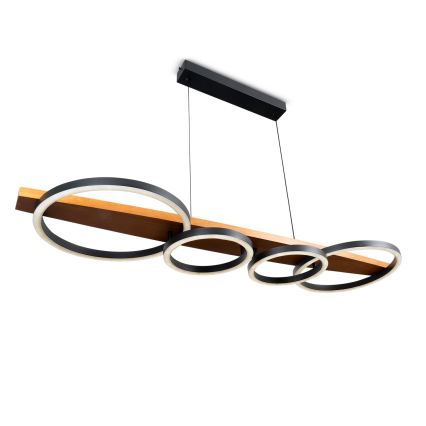 BRILAGI - LED hanglamp aan kabel PLANK LED/35W/230V 4000K 30x100 cm hout