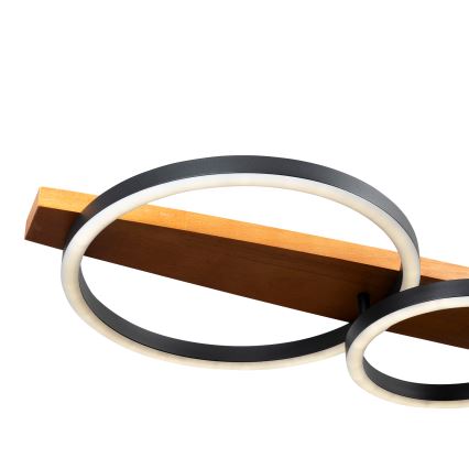 BRILAGI - LED hanglamp aan kabel PLANK LED/35W/230V 4000K 30x100 cm hout