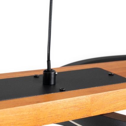 BRILAGI - LED hanglamp aan kabel PLANK LED/35W/230V 4000K 30x100 cm hout