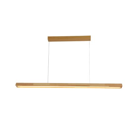 Brilagi - LED-hanglamp aan kabel UMEA WOOD LED/30W/230V 120 cm hout