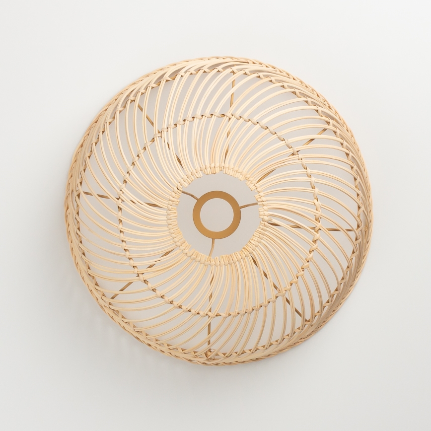 Brilagi - LED-hanglamp aan snoer CERIA BOHO 1xE27/40W/230V Ø 40 cm rotan