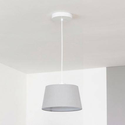 Brilagi - LED-hanglamp CERIA aan kabel 1xE27/40W/230V Ø 25 cm grijs