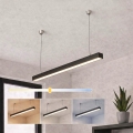 Brilagi - LED-hanglamp FULLDAY LED/20/30/40W/230V 2700/4000/6000K 120 cm zwart