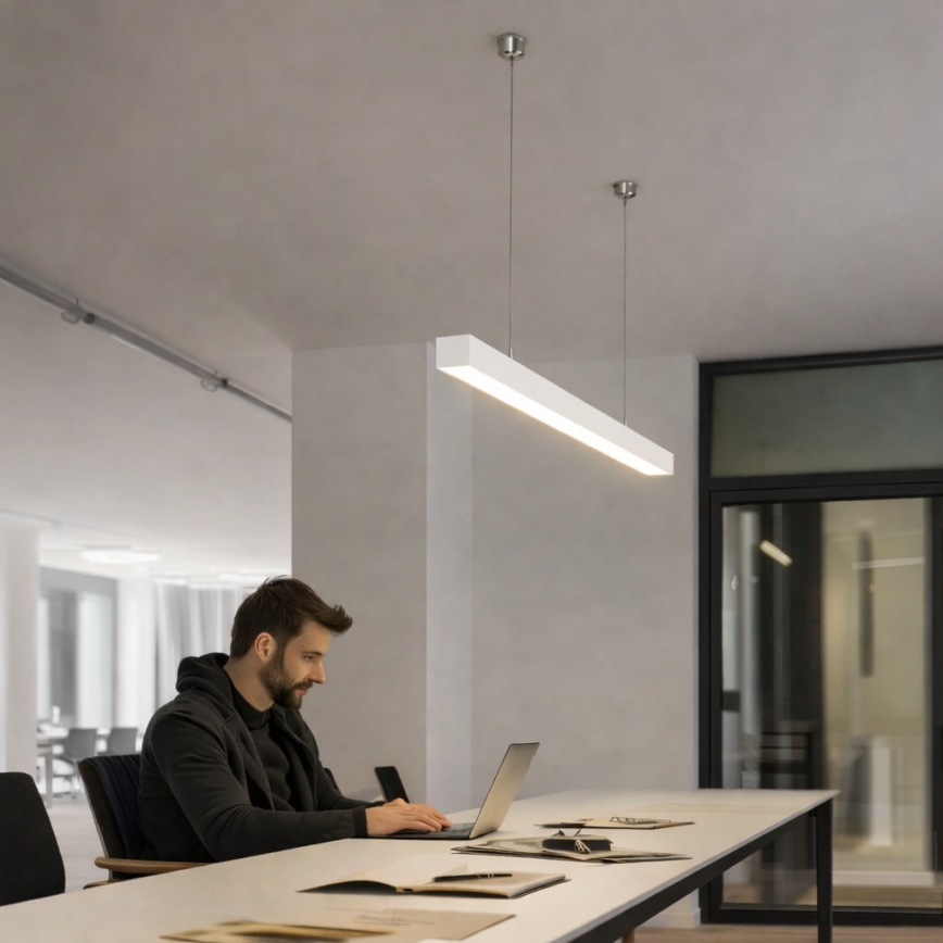 Brilagi - LED-hanglamp FULLDAY LED/20/30/40W/230V 2700/4000/6000K 120 cm wit