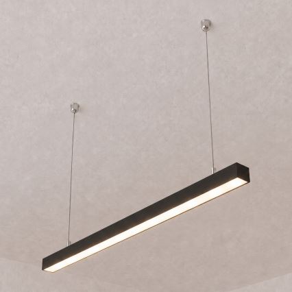 Brilagi - LED-hanglamp FULLDAY LED/20/30/40W/230V 2700/4000/6000K 120 cm zwart