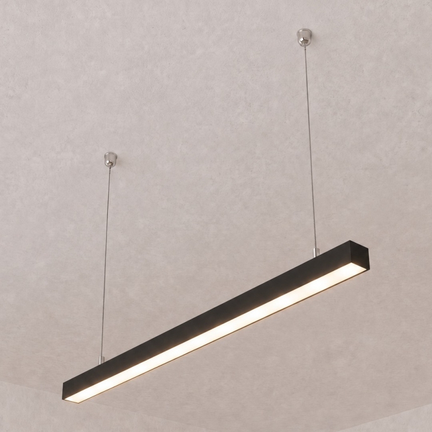 Brilagi - LED-hanglamp FULLDAY LED/20/30/40W/230V 2700/4000/6000K 120 cm zwart