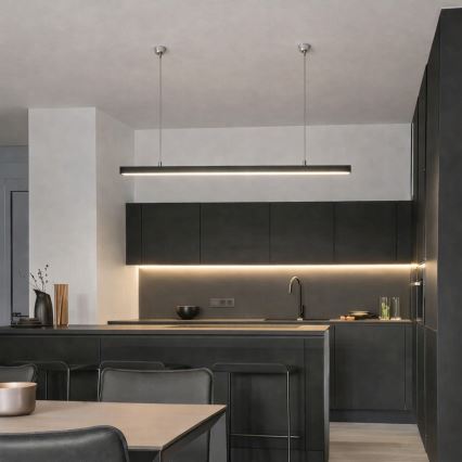 Brilagi - LED hanglamp FULLDAY LED/30/40/50W/230V 2700/4000/6000K 150 cm zwart