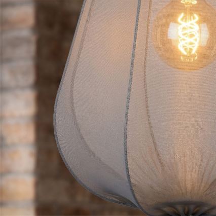 Brilagi - LED hanglamp met kabel ARVEN 1xE27/8W/230V pr. 37 cm grijs