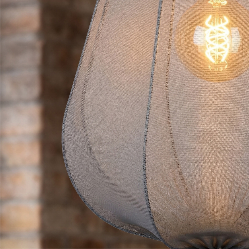 Brilagi - LED hanglamp met kabel ARVEN 1xE27/8W/230V pr. 37 cm grijs