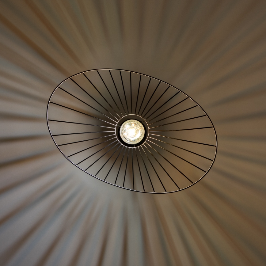 Brilagi - LED-hanglamp met kabel CERIA WIRE 1xE27/40W/230V 40x56 cm zwart