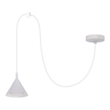 BRILAGI - LED Hanglamp met kabel CONE SINGLE SPIDER 1xGX53/15W/230V wit