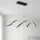 Brilagi - LED-hanglamp met kabel DNA LED/41W/230V 4100K zwart