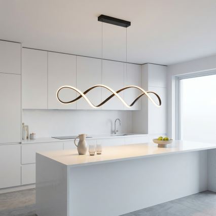 Brilagi - LED-hanglamp met kabel DNA LED/41W/230V 4100K zwart