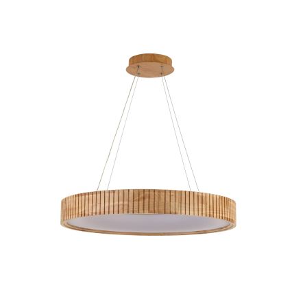 Brilagi - LED-hanglamp met kabel FALCON WOOD MODERN LED/40W/230V 3000/4000/6000K Ø 60 cm hout