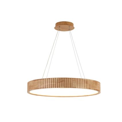 Brilagi - LED-hanglamp met kabel FALCON WOOD MODERN LED/40W/230V 3000/4000/6000K Ø 60 cm hout