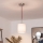 Brilagi - LED-hanglamp met kabel NUBILA 1xE27/60W/230V Ø 14 cm rood/wit