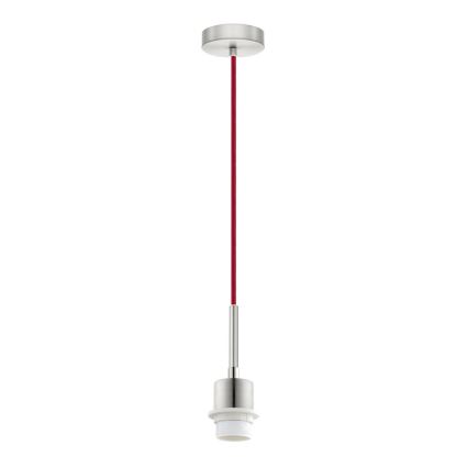 Brilagi - LED-hanglamp met kabel NUBILA 1xE27/60W/230V Ø 14 cm rood/wit