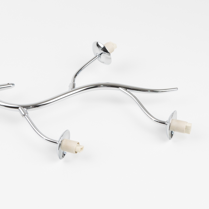 Brilagi - LED-hanglamp met kabelophanging MISTEL 6xG9/3W/230V zwart chroom/gerookt glas
