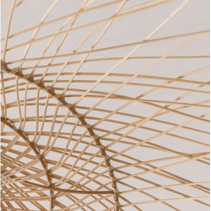 Brilagi - LED hanglamp met snoer CERIA BOHO 1xE27/40W/230V Ø 70 cm bamboe